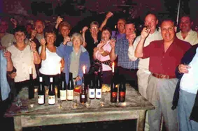 Genießer Weinprobe mit Speisen